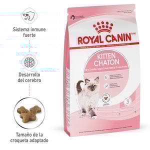Royal Canin Kitten Alimento Seco para Gatito Receta Pollo, 3.1 kg