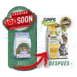 Cunipic Premium Alimento para Chinchilla y Degu, 2.5 kg