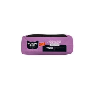 World's Best Lavender Scent Arena Natural Aglutinante Fragancia de Lavanda para Hogares Multigato, 12.7 kg