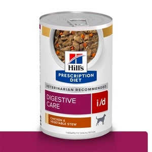 Hill's Prescription Diet i/d Alimento Húmedo Cuidado Digestivo para Perro Adulto Receta Pollo en Estofado, 354 g Hill's Prescription Diet i/d Alimento Húmedo Cuidado Digestivo para Perro Adulto Receta Pollo en Estofado, 354 g