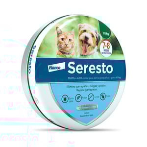 Seresto Collar Antiparasitario Externo para Perro y Gato, Chico Seresto Collar Antiparasitario Externo para Perro y Gato, Chico