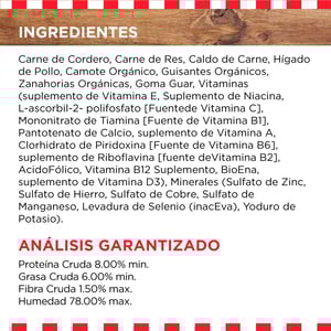 Livelong Healthy & Strong Alimento Natural Húmedo para Perro Todas las Edades Receta Bisonte, 354 g