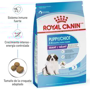 Royal Canin Alimento Seco para Cachorro Raza Gigante de 2 a 24 Meses, 13.6 kg