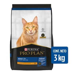 Pro Plan Adult 7+ Optiage Alimento Seco para Gato Senior Receta Pollo, 3 kg Pro Plan Adult 7+ Optiage Alimento Seco para Gato Senior Receta Pollo, 3 kg