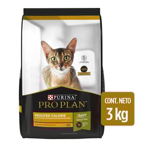 Pro Plan Reduced Calorie Optifit Alimento Seco para Gato Adulto Receta Pollo, 3 kg Pro Plan Reduced Calorie Optifit Alimento Seco para Gato Adulto Receta Pollo, 3 kg