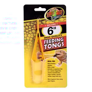 Zoo Med Feeding Tongs Pinzas Alimentadoras para Reptiles, 15.20 cm Zoo Med Feeding Tongs Pinzas Alimentadoras para Reptiles, 15.20 cm