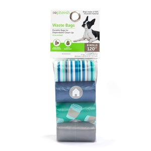 Sophresh Bolsas para Desechos Decorado Vaso de Café para Perro, 120 Bolsas Sophresh Bolsas para Desechos Decorado Vaso de Café para Perro, 120 Bolsas