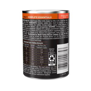 Pro Plan Essentials Alimento Húmedo para Perro Adulto Receta Pollo y Arroz, 368 g