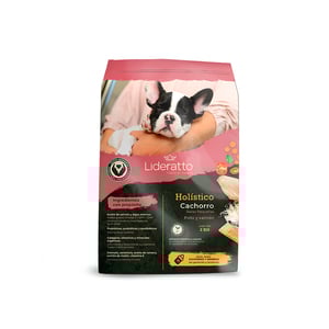 Lideratto Alimento Natural para Cachorro Raza Pequeña Receta Pollo y Salmón, 8 kg Lideratto Alimento Natural para Cachorro Raza Pequeña Receta Pollo y Salmón, 8 kg
