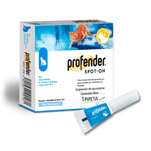 Profender Spot-On Pipeta Desparasitante Intestinal para Gato, Mediano
