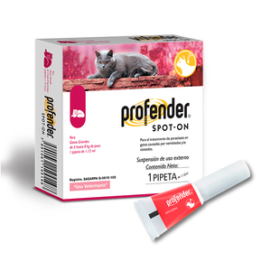Profender Spot-On Pipeta Desparasitante Intestinal para Gato, Grande