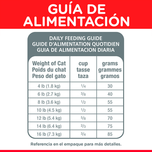 Hill's Science Diet Senior Vitality Alimento Seco para Gato Senior Receta Pollo, 1.4 kg