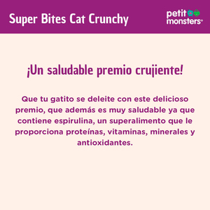 Petit Monsters Premio Super Bites Crunchy para Gato, 85 g