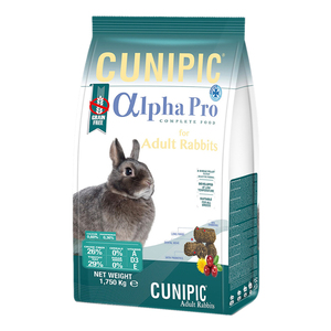 Cunipic Alpha Pro Alimento Completo para Conejo Adulto, 1.7 kg Cunipic Alpha Pro Alimento Completo para Conejo Adulto, 1.7 kg