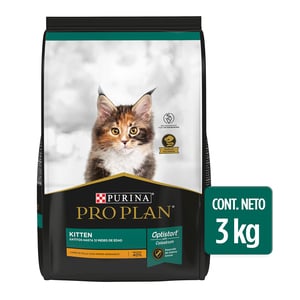 Pro Plan Kitten Optistart Alimento Seco para Gatito Receta Pollo, 3 kg Pro Plan Kitten Optistart Alimento Seco para Gatito Receta Pollo, 3 kg