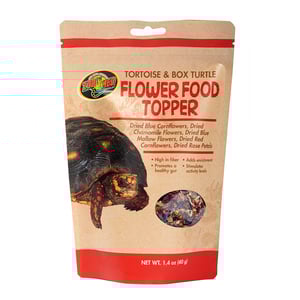 Zoo Med Flower Food Topper Mezcla de Flores para Tortuga, 40 g Zoo Med Flower Food Topper Mezcla de Flores para Tortuga, 40 g