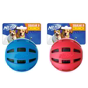 Nerf Dog Pelota Soccer Crunch para Perro, Chico Nerf Dog Pelota Soccer Crunch para Perro, Chico
