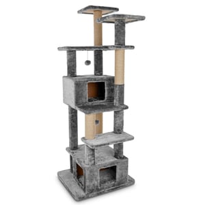 You & Me Mueble Tipo Árbol Deluxe Ultra Resistente con 7 Niveles para Gato You & Me Mueble Tipo Árbol Deluxe Ultra Resistente con 7 Niveles para Gato
