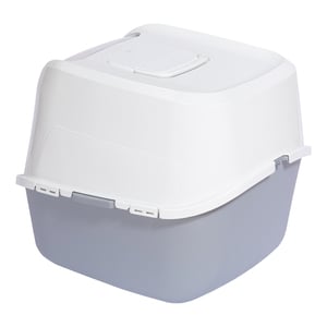 Sophresh Arenero Jumbo con Tapa y Filtro para Gato, Azul