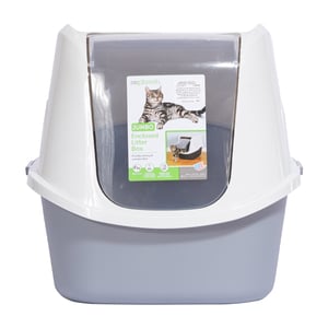 Sophresh Arenero Jumbo con Tapa y Filtro para Gato, Azul