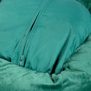 EveryYay SnoozeFest Cama Circular Ortopédica para Gato Color Verde
