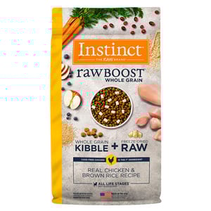 Instinct Raw Boost Alimento Natural para Perro Todas las Etapas de Vida Receta Pollo y Arroz, 9.07 kg Instinct Raw Boost Alimento Natural para Perro Todas las Etapas de Vida Receta Pollo y Arroz, 9.07 kg