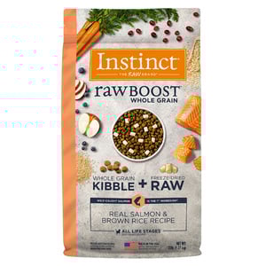 Instinct Raw Boost Alimento Natural para Perro Todas las Etapas de Vida Receta Salmón y Arroz, 9.07 kg Instinct Raw Boost Alimento Natural para Perro Todas las Etapas de Vida Receta Salmón y Arroz, 9.07 kg