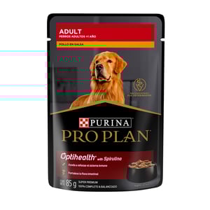Pro Plan Adult Alimento Húmedo para Perro Adulto Receta Pollo en Salsa, 85 g Pro Plan Adult Alimento Húmedo para Perro Adulto Receta Pollo en Salsa, 85 g