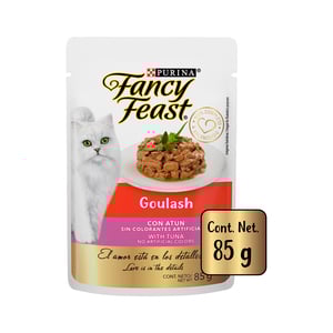 Fancy Feast Goulash Alimento Húmedo para Gato Adulto Receta Atún, 85 g Fancy Feast Goulash Alimento Húmedo para Gato Adulto Receta Atún, 85 g