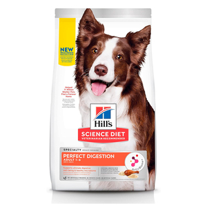 Hill's Science Diet Perfect Digestion Alimento Seco Salud Digestiva para Perro Adulto, 5.4 kg
