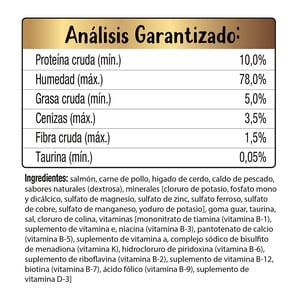 Fancy Feast Gourmet Naturals Alimento Húmedo Tipo Mousse para Gato Adulto Receta Salmón, 85 g