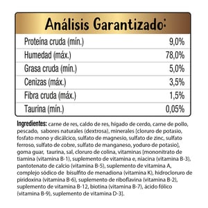 Fancy Feast Gourmet Naturals Alimento Húmedo Tipo Mousse para Gato Adulto Receta Carne, 85 g