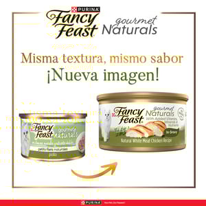 Fancy Feast Gourmet Naturals Alimento Húmedo Tipo Petit Filets para Gato Adulto Receta Pollo, 85 g Fancy Feast Gourmet Naturals Alimento Húmedo Tipo Petit Filets para Gato Adulto Receta Pollo, 85 g