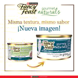 Fancy Feast Gourmet Naturals Alimento Húmedo Tipo Petit Filets para Gato Adulto Receta Atún, 85 g Fancy Feast Gourmet Naturals Alimento Húmedo Tipo Petit Filets para Gato Adulto Receta Atún, 85 g