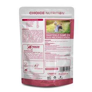 Choice Nutrition Alimento Avanzado Húmedo para Perro Adulto Todas las Razas Receta Cerdo, 100 g