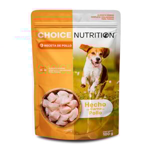 Choice Nutrition Alimento Avanzado Húmedo para Perro Adulto Todas las Razas Receta Pollo, 100 g Choice Nutrition Alimento Avanzado Húmedo para Perro Adulto Todas las Razas Receta Pollo, 100 g