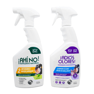 Señor Dog Kit de Entrenamiento para ir al Baño Repelente Natural más Eliminador de Olores para Perro, Nivel 2