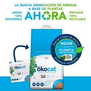 Ökocat Original Arena Natural Aglutinante para Gato, 8.5 kg