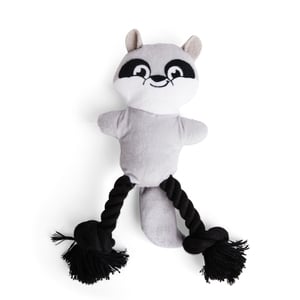 Petco Peluche Diseño Mapache con Squeaker para Perro, Chico Petco Peluche Diseño Mapache con Squeaker para Perro, Chico