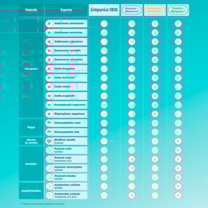 Simparica Trio Masticable Desparasitante Externo e Interno para Perro 5-10 kg, 3 Tabletas