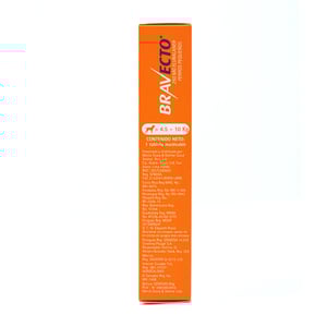 Bravecto Chew Tableta Masticable Antiparasitaria Externa para Perro, 4.5 a 10 kg