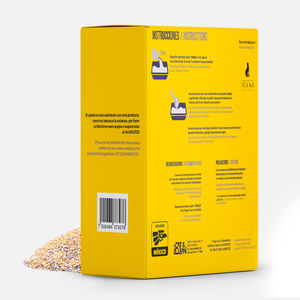 ClitKatz Premium Arena de Arcilla Extra Aglutinante con Aroma Cítrico para Hogares Multi-Gato, 11 kg