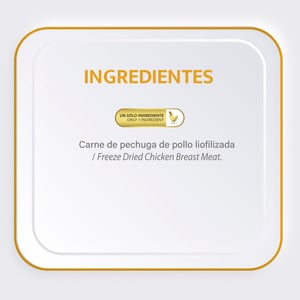 Choice Nutrition Freeze Dried Premio Liofilizado de Pechuga de Pollo para Gato, 80 g