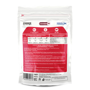 Choice Nutrition Freeze Dried Premio Liofilizado de Hígado Res para Perro, 100 g