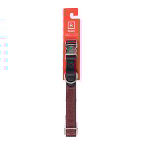 Reddy Collar Ajustable con Broche de Metal Color Rojo para Perro, Grande Reddy Collar Ajustable con Broche de Metal Color Rojo para Perro, Grande