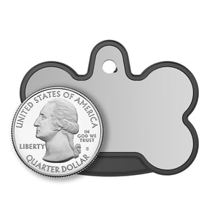 Yip Smart Tag Placa de Identificación Inteligente Compatible con Samsung Galaxy para Perro, Unitalla