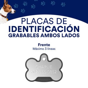 Yip Smart Tag Placa de Identificación Inteligente Compatible con Samsung Galaxy para Perro, Unitalla