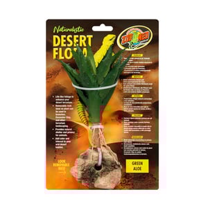 Zoo Med Flora del Desierto Decoración Aloe Verde para Reptiles Zoo Med Flora del Desierto Decoración Aloe Verde para Reptiles