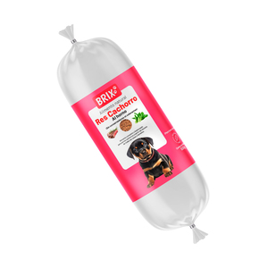Brix Alimento Natural Congelado para Perro Cachorro Receta Res al Horno, 500 g