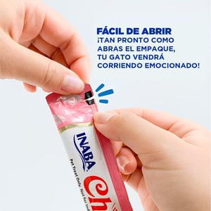 Inaba Churu Premio Cremoso Natural para Gato Todas las Etapas de Vida Receta Atún y Viera, 1 Paquete